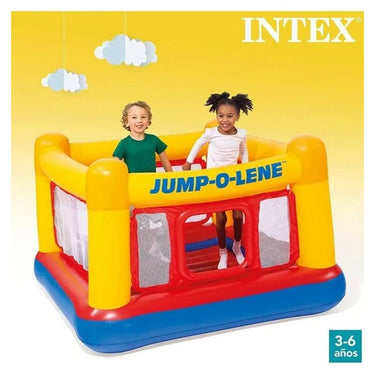 INTEX Jump O Lene ™ Trampoline Playhouse ( 68.5″ X 68.5″ X 44″ )